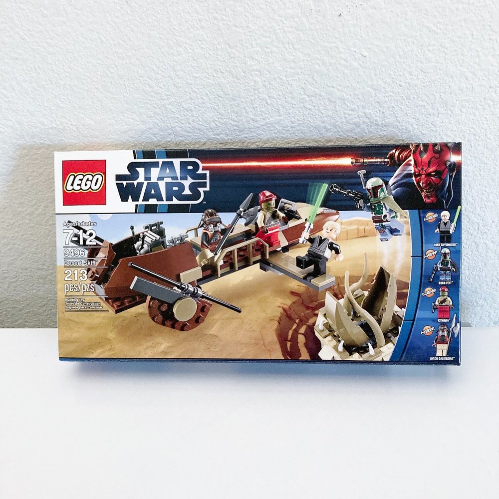 NEW Lego Star Wars 9496 Desert Skiff Retired 2012 SEALED